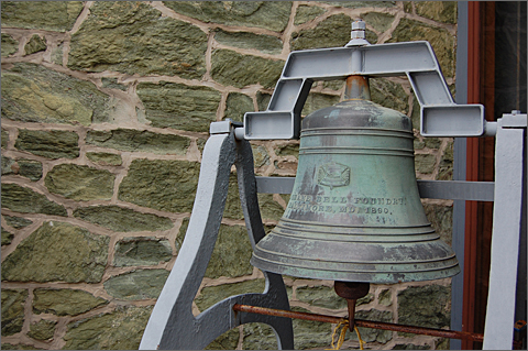 Architectural photography - Bell outside Church of the Holy Trinity, West Chester, Pennsylvania