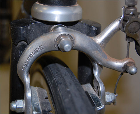 Bicycle Photography - Brake closeup