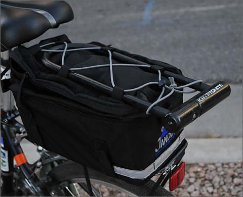 Bicycle photography - camera carrying pack