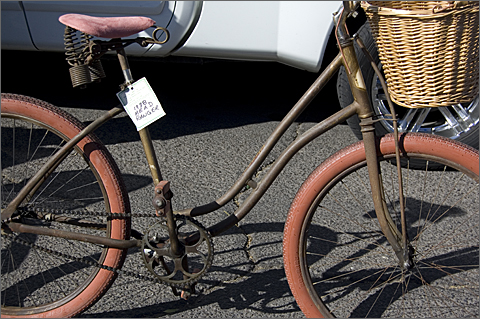 Bicycle Photography - Vintage bike at Tucson bicycle swap meet