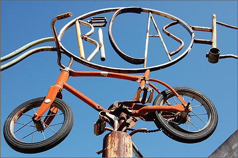 Bicycle Photography - BICAS sign