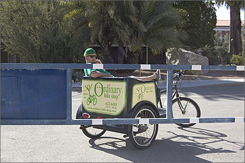 Event Photography - Pedicab at Tucson Festival of Books 2010