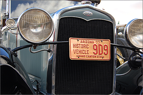 Event photography - Antique Ford at Dillinger Days in Downtown Tucson, Arizona