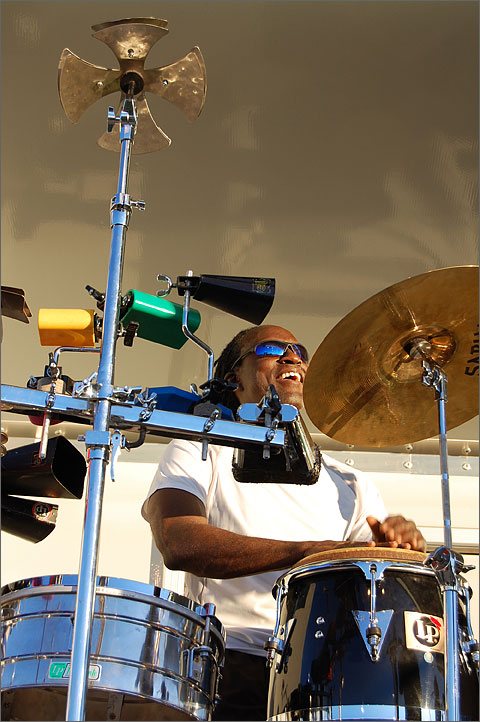 Event photography - Drumming during concert at Tucson's annual Harambee Festival