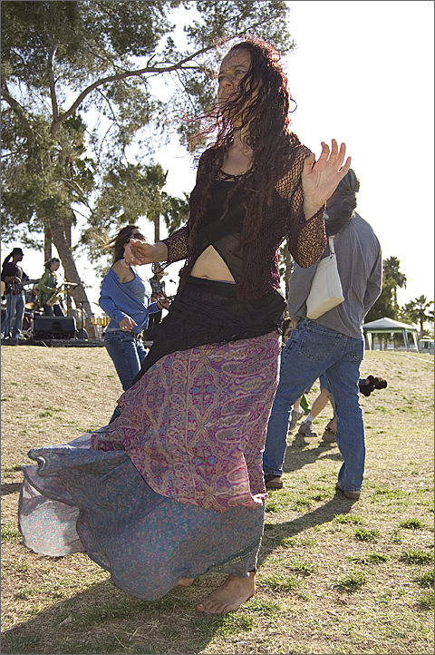 Event Photography - Dancers at Solar Rock 2010, Tucson, Arizona
