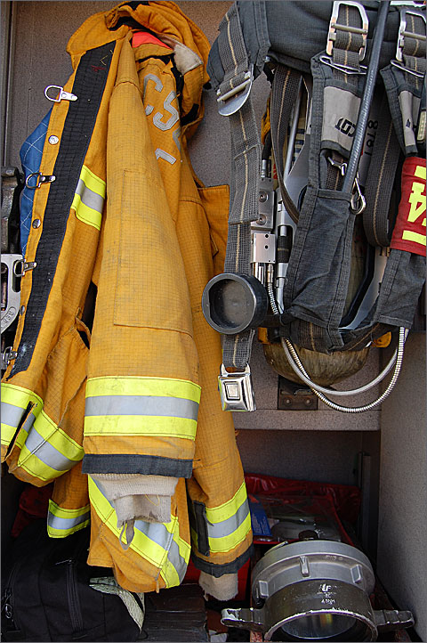 Event photography - Turnout gear at Tucson safety fair