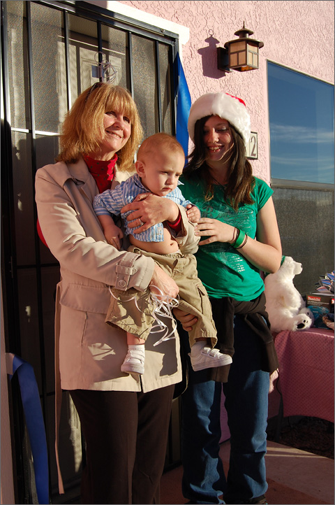 Event photography - Family at Habitat for Humanity Tucson house dedication