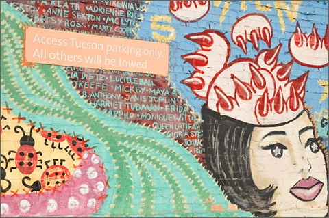 Photo essays - Wall mural in Downtown Tucson, Arizona