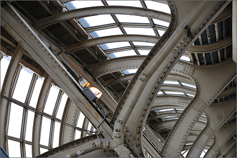 Travel photography - 30th Street Station ironwork detail, Philadelphia, Pennsylvania