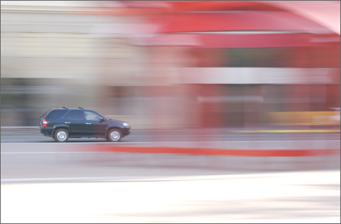 Photography Workshop: Panning study in Downtown Tucson, Arizona