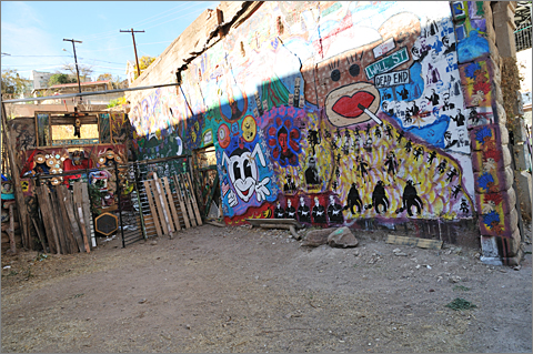 Travel photography - mural in Bisbee, Arizona