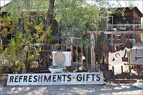Travel photography - Vulture Roost store at Vulture Mine near Wickenburg, Arizona